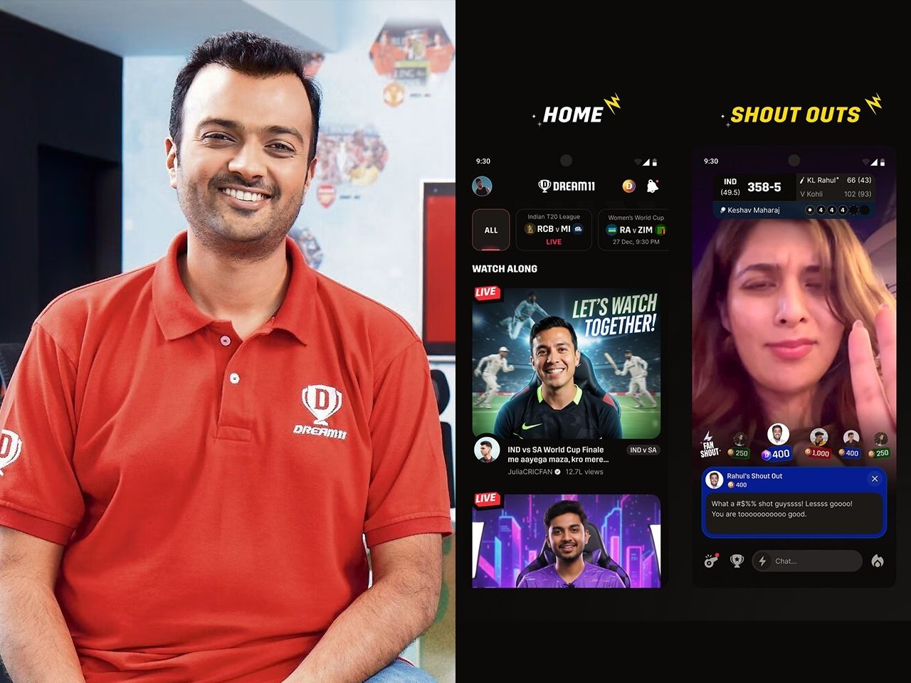 Dream11 pivots from gaming to a sports-entertainment platform months after the real-money gaming ban