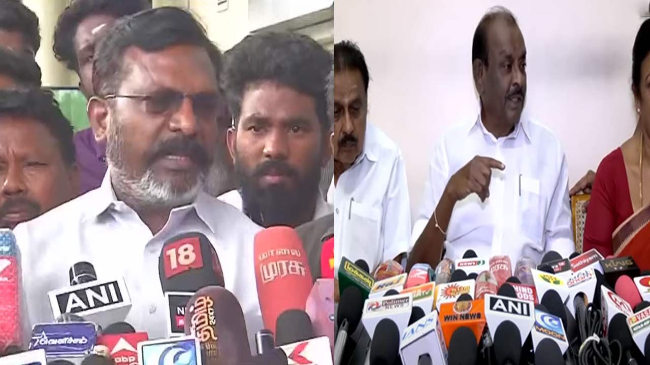 “திமுகவைவிட அதிக வாக்கு வங்கி உள்ள கட்சி விசிக” - திருமாவை புகழ்ந்த நத்தம் விஸ்வநாதன்