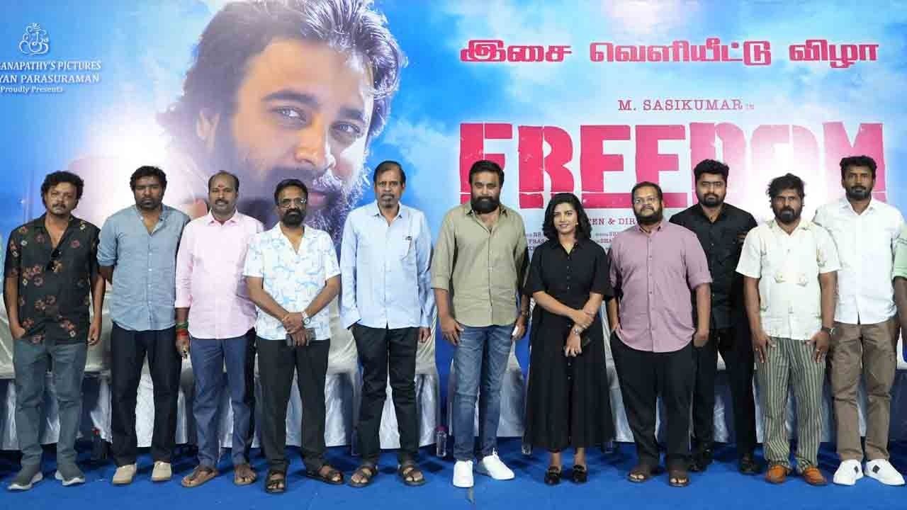 “காமெடி இருக்காது; கஷ்டம் தான் இருக்கும்” - ‘ப்ரீடம்’ படம் பற்றி சசிகுமார்!