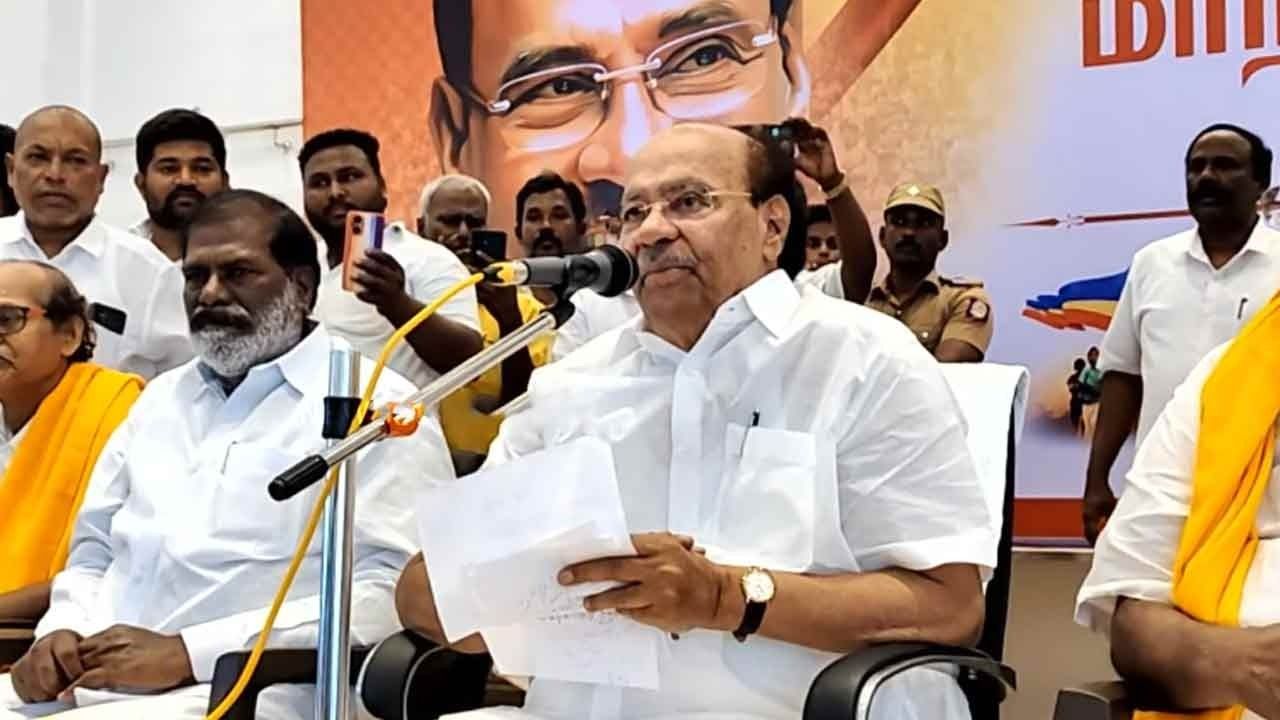 'எனக்கே ஏ பார்ம், பி பார்ம் அதிகாரம் ; ஆயத்தமாக இருங்கள்'-ராமதாஸ் பேச்சு