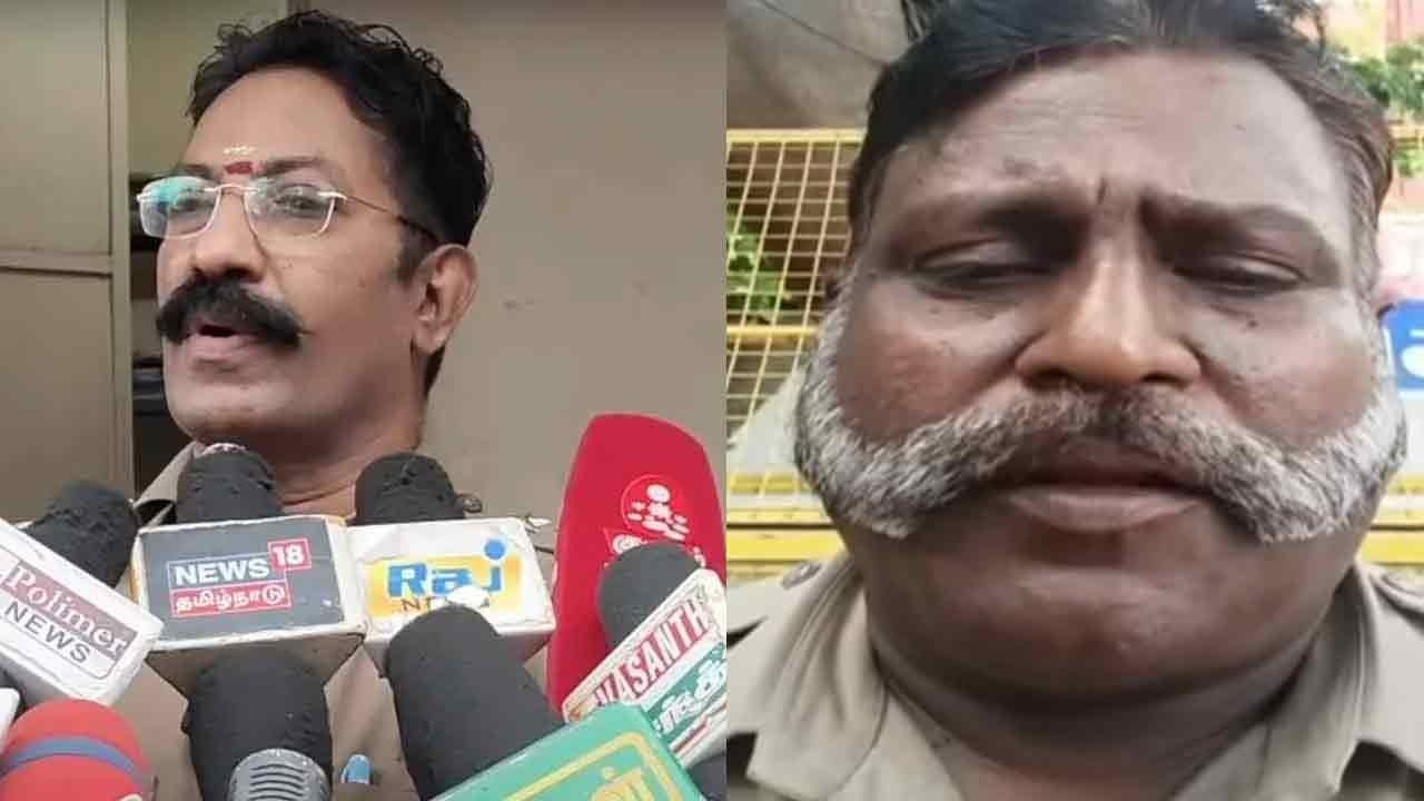 சஸ்பெண்ட் செய்யப்பட்ட டி.எஸ்.பி.க்கு ஆதரவாக பேசிய காவலர் மீது நடவடிக்கை!