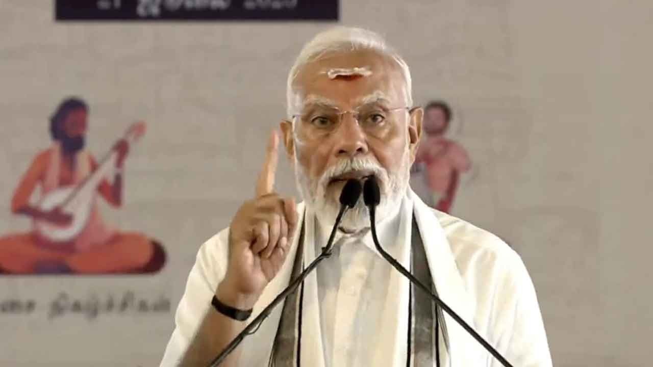 “சோழப் பேரரசில் ஜனநாயக முறை மூலம் தேர்தல்கள் நடத்தப்பட்டன” - பிரதமர் மோடி பேச்சு!
