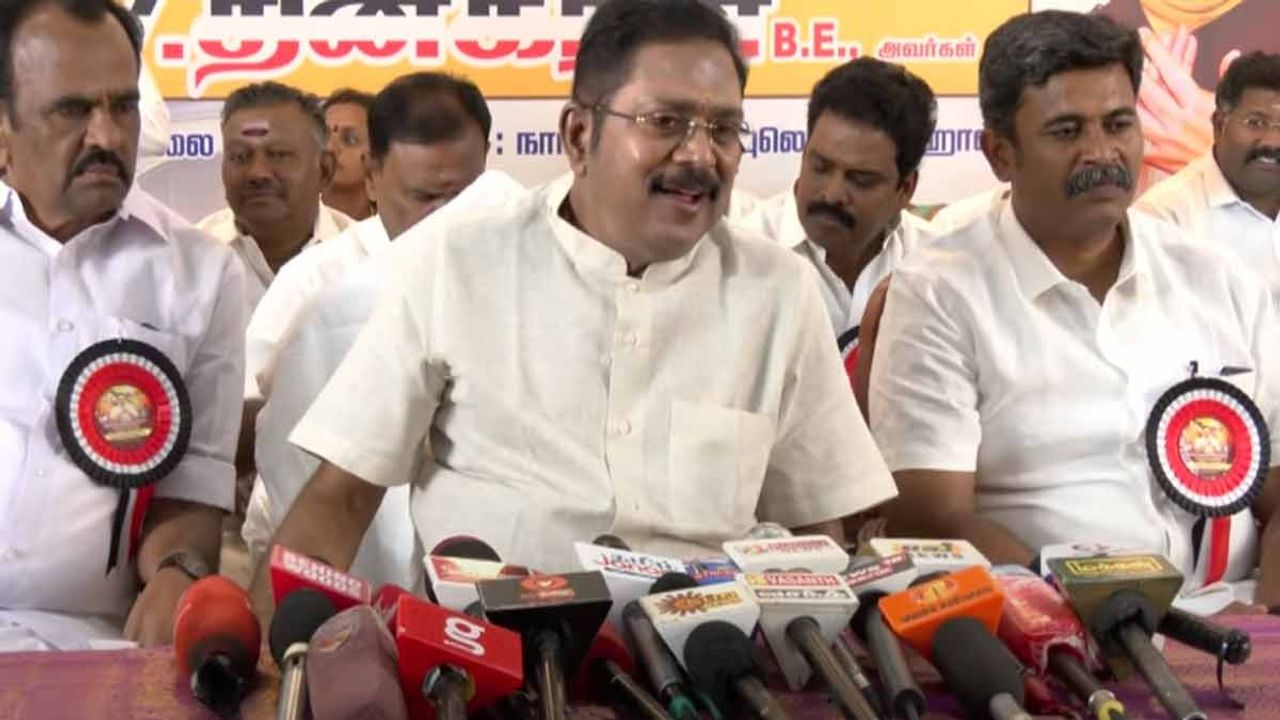 'திருமாவளவனுக்கு அந்த தகுதி இருக்கிறது'-டி.டி.வி.தினகரன் பேட்டி
