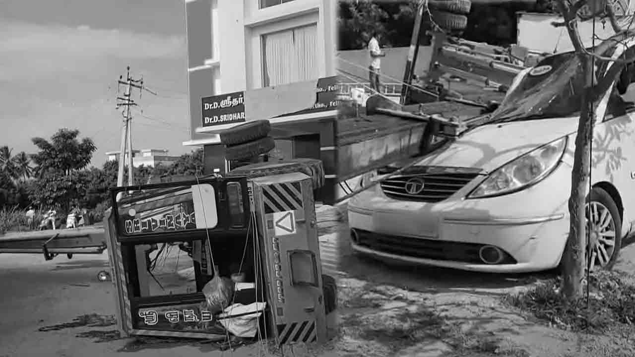 கிரேன் கவிழ்ந்து விபத்து; இருவர் உயிரிழப்பு!