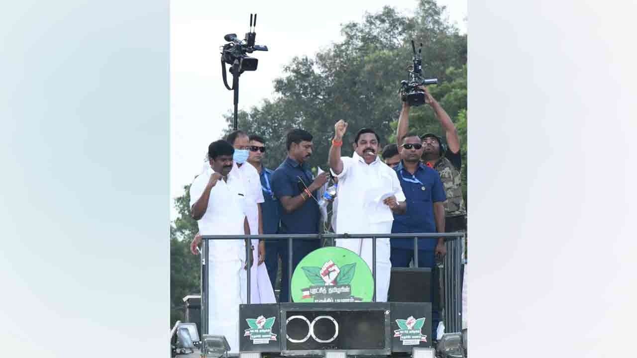 “திமுக பச்சைப் பொய்யைக் கூறி வருகிறது” - எடப்பாடி பழனிசாமி குற்றச்சாட்டு!