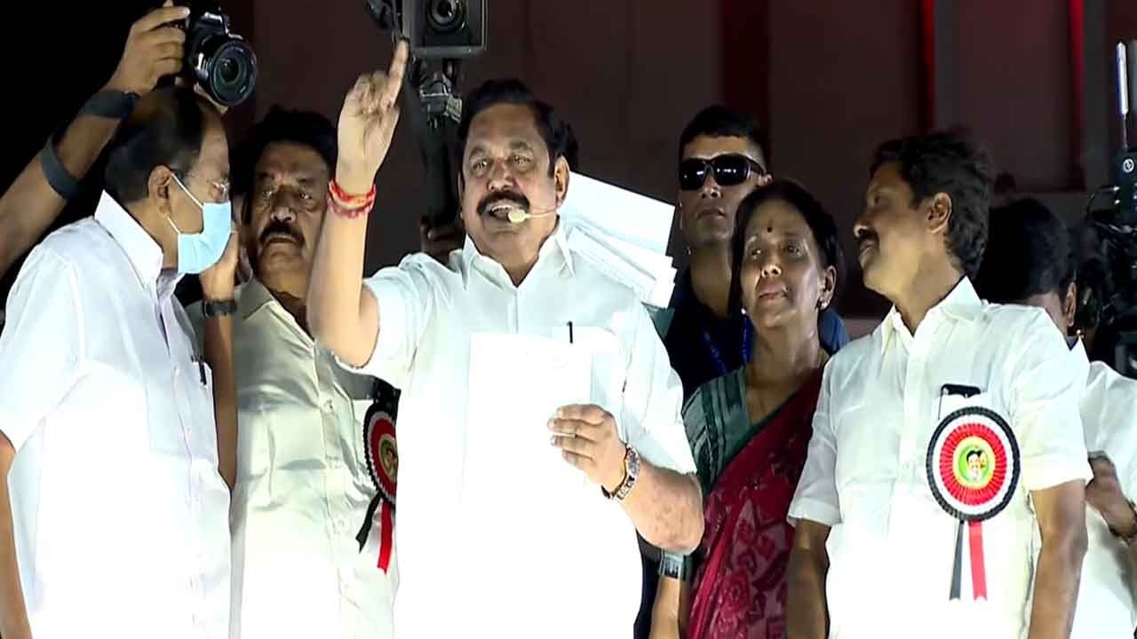 “மக்கள் நிம்மதியாக சிகிச்சை பெற முடியவில்லை” - திருச்சியில்  இ.பி.எஸ். பேச்சு!
