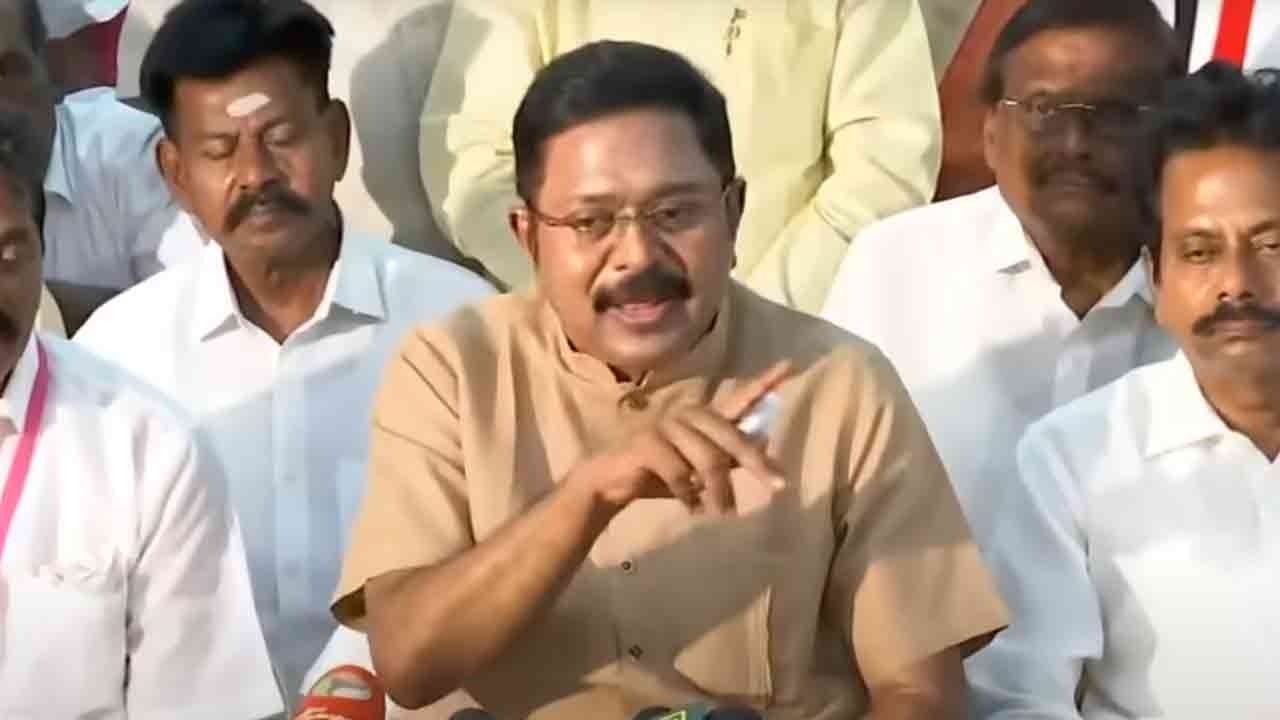 “எடப்பாடி பழனிசாமிக்கு பயம்” - டி.டி.வி. தினகரன் பரபரப்பு பேட்டி!