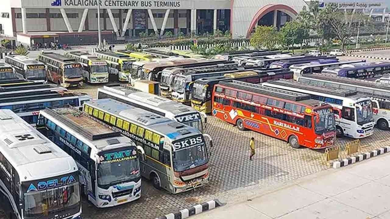 ஆம்னி பேருந்துகளில் உயர்த்தப்பட்ட கட்டணம் குறைப்பு!