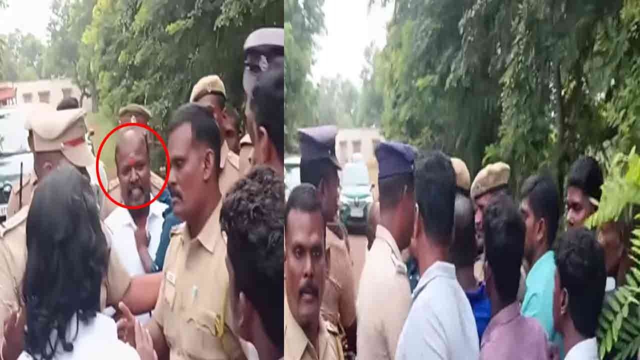 சிறையில் இருந்து வெளியே வந்த சில நிமிடங்களிலேயே பிரபல ரவுடி கைது; ஆதரவாளர்களின் செயலால் அதிர்ச்சி!