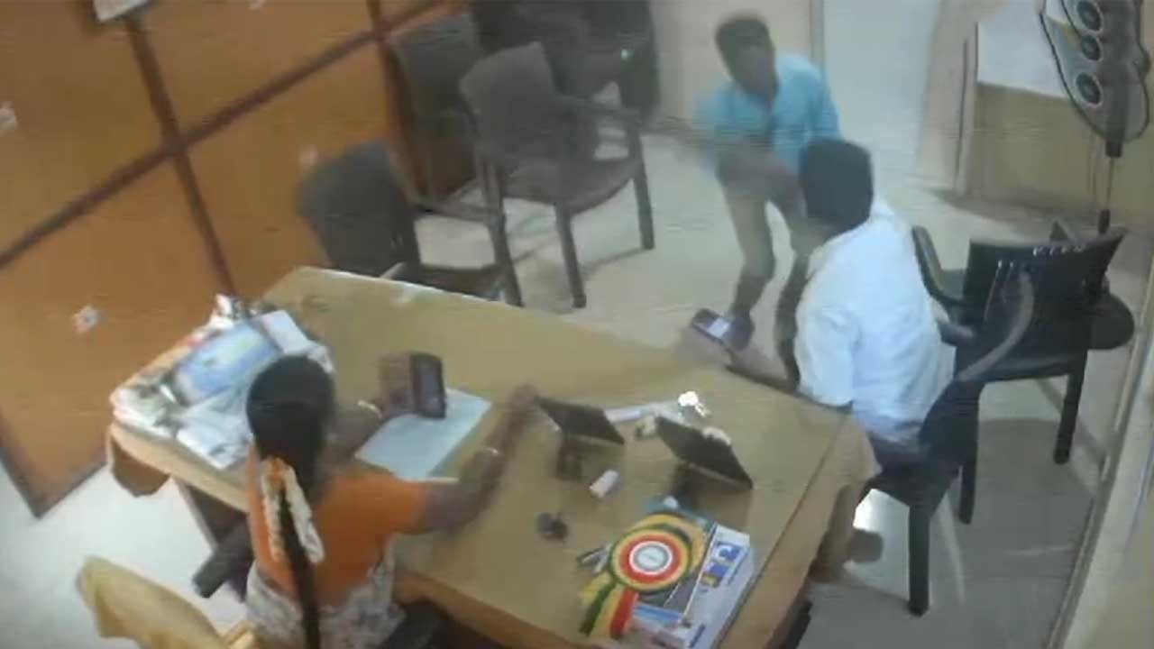 ஆளும்கட்சி பேரூராட்சி செயலாளரை தாக்கிய சேர்மனின் கணவர் - பாதுகாப்பது யார்?