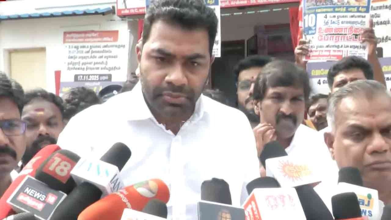 “அரசியல் பார்க்காமல் இந்த மக்களுக்காக விசிக, கம்யூனிஸ்ட் வந்து நிக்கணும்” - ஆதவ் அர்ஜுனா ஆவேசம்