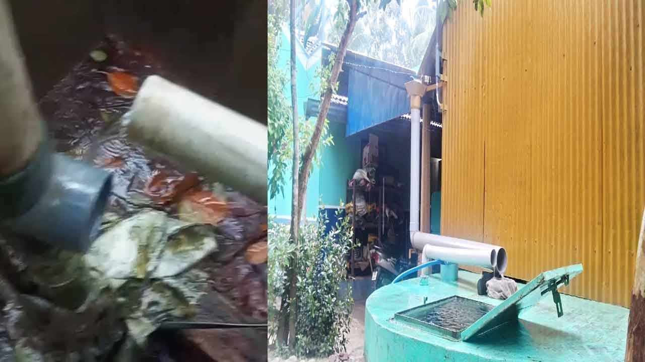 வீட்டிலேயே மழை நீரை சேமிக்கும் விவசாயிகள்!