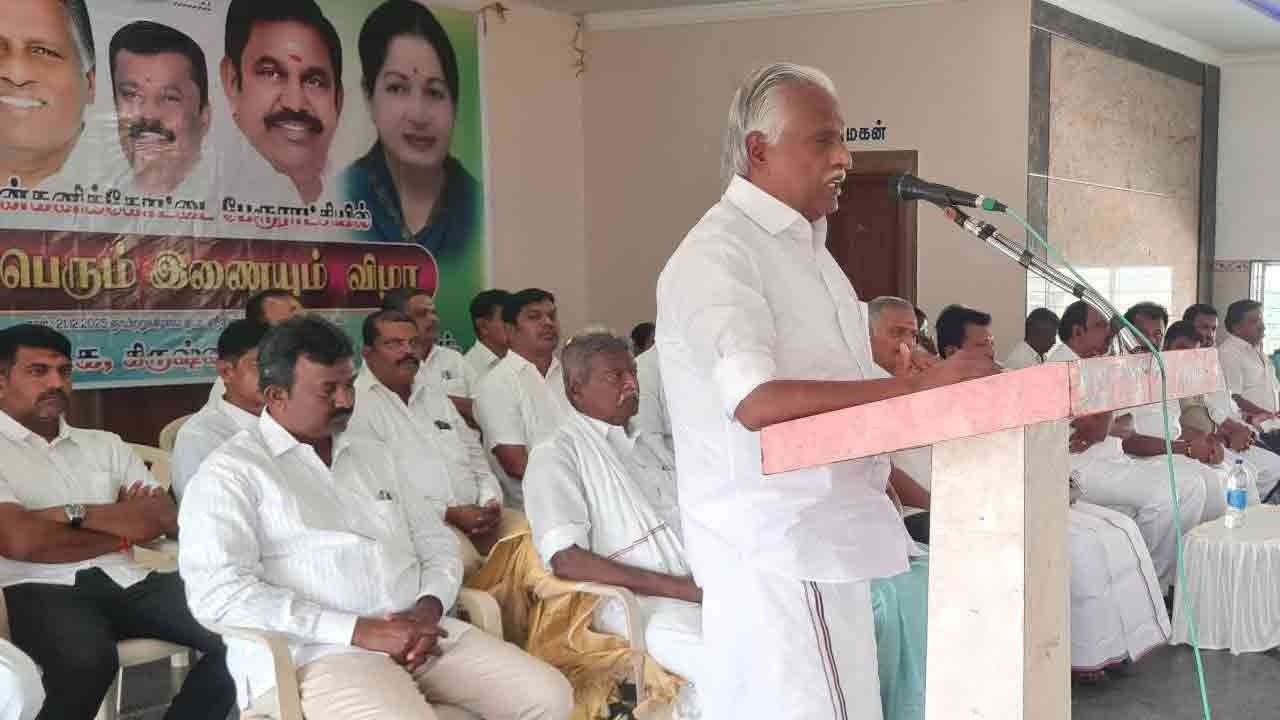 “விஜய் ஜாக்கிரதையாக இருக்க வேண்டும்” - அதிமுக முன்னாள் அமைச்சர் கே.பி. முனுசாமி பேச்சு!