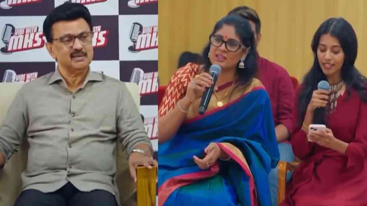 ‘நீ இல்லாத உலகத்திலே’ - பாடகர்களுடன் இணைந்து பாடல் பாடிய முதல்வர்!