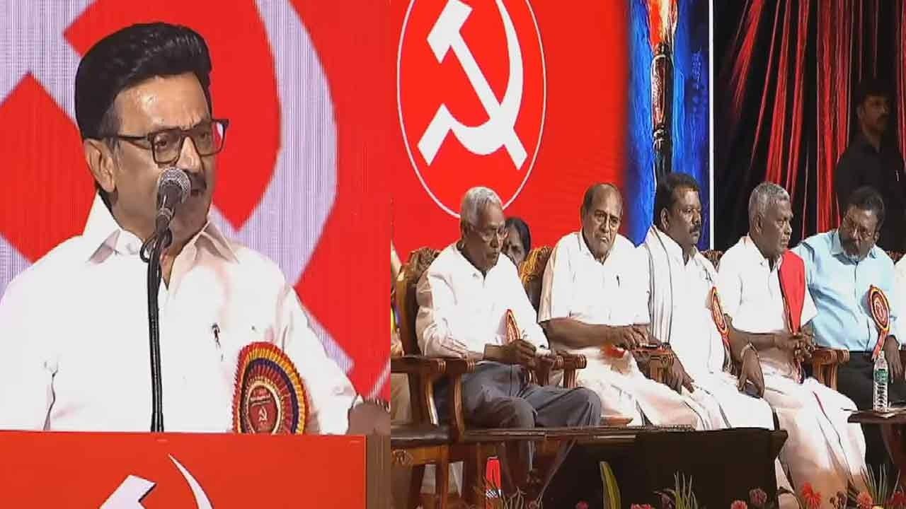 'இந்த தோழமைதான் பாசிசத்தை ஒழிக்கும், வீழ்த்தும்'-மு.க.ஸ்டாலின் பேச்சு