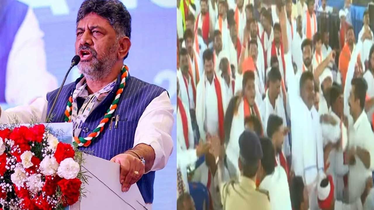 கர்நாடக துணை முதல்வருக்கு எதிராகச் செருப்பைக் காட்டிய நபர்; போலீஸ் தீவிர விசாரணை!