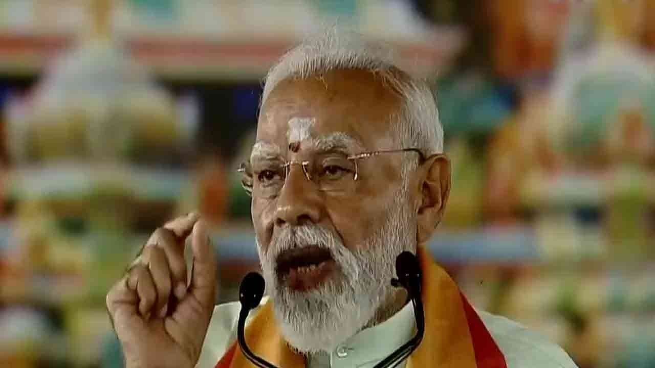 “திருடுவதில் திமுக அமைச்சர்களுக்கிடையே போட்டா போட்டி நடக்கிறது” - பிரதமர் மோடி குற்றச்சாட்டு