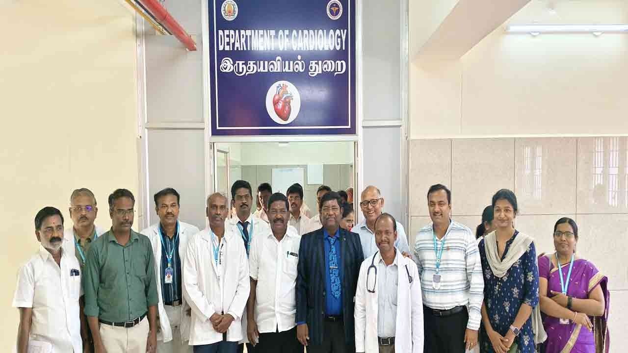 மருத்துவக் கல்லூரியில் இருதய சிகிச்சைப் பிரிவைத் திறந்து வைத்த தமிழக முதல்வர்!