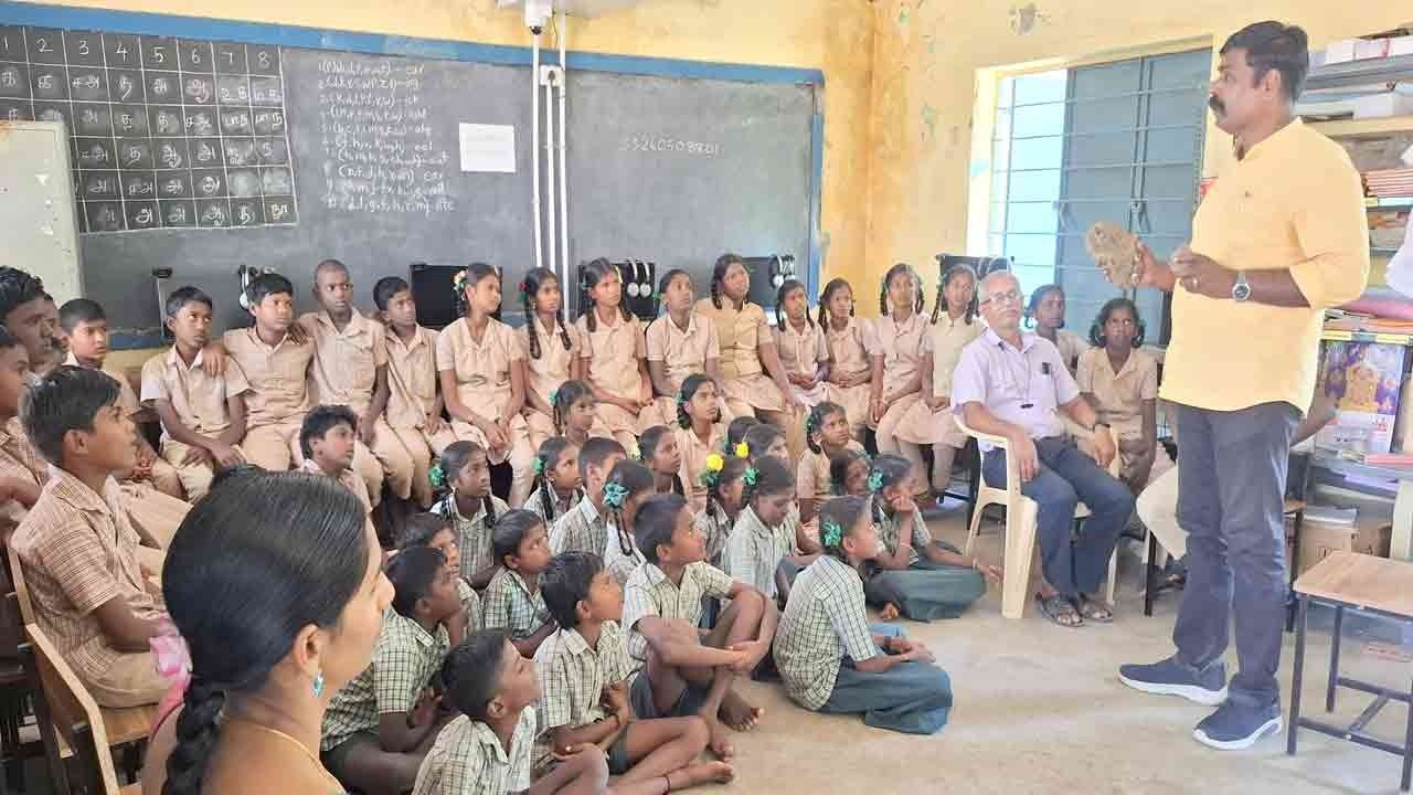 ‘தொல்லியல் தடங்களைக் கண்டறிய பள்ளி மாணவர்கள் உதவ வேண்டும்’ - தொல்லியல் ஆய்வாளர் வேண்டுகோள்