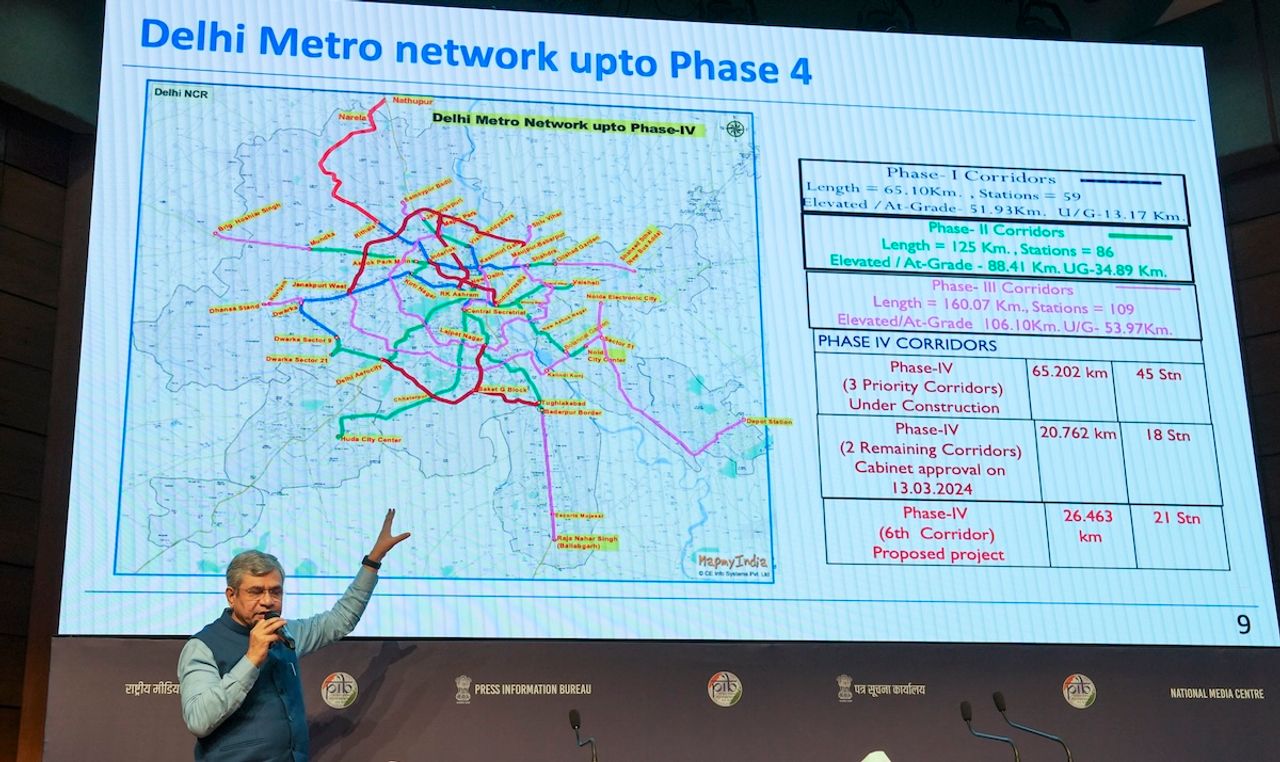 Cabinet approves Rithala-Kundli corridor of Delhi Metro 2