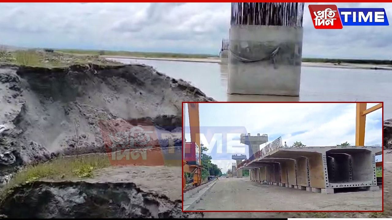 Majuli-Jorhat Bridge Project Stalled for a Year, Erosion Worsens Situation 