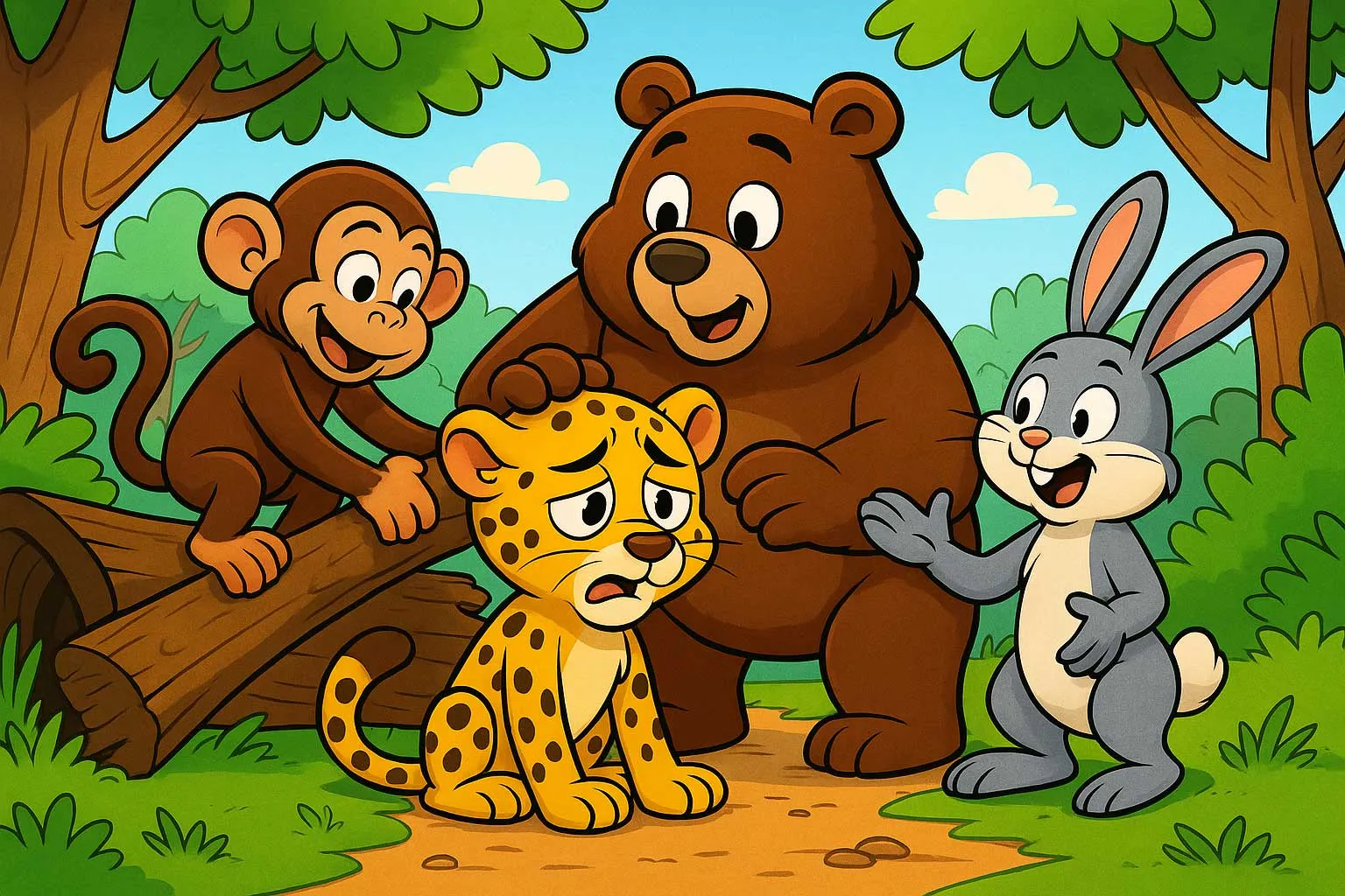 A Jungle Lesson A Unique Story for Kids