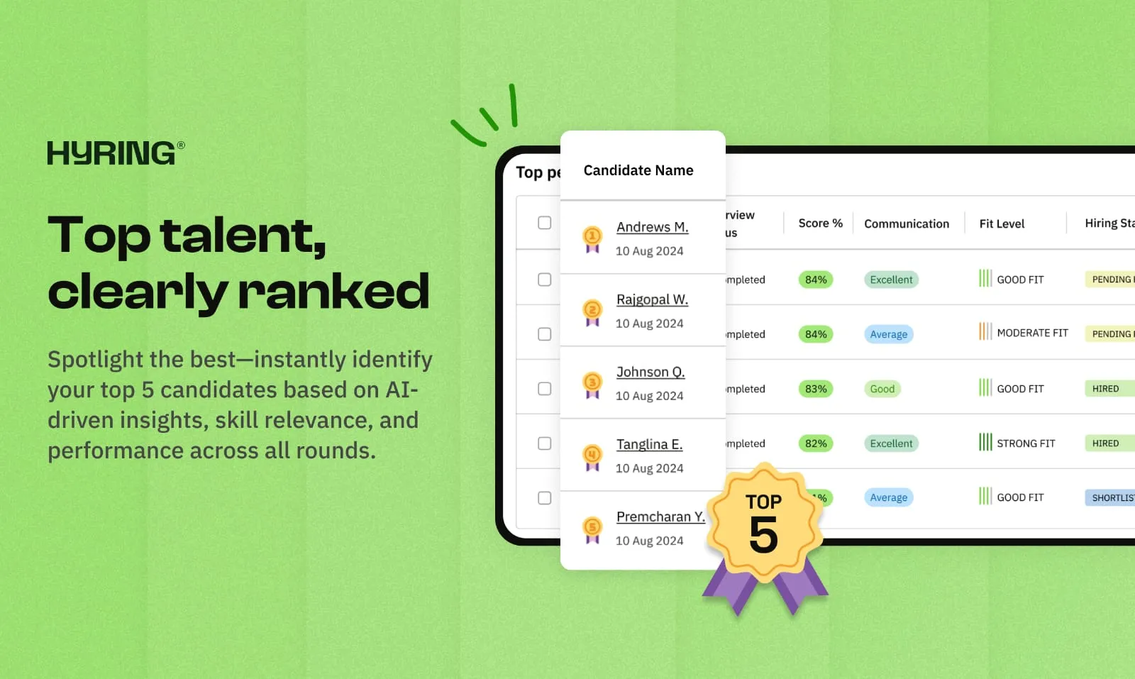 Hyring AI Interviewer