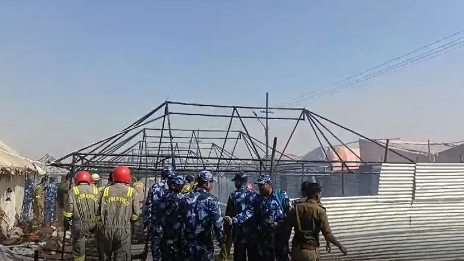 MahaKumbh, mahakumbh Fire, kumbh Mela, महाकुंभ आग, महाकुंभ में तीसरी बार लगी आग, 22 टेंट जले,  Fire in mahakumbh, Prayagraj, UP news, uttar Pradesh, Prayagraj News, Uttar Pradesh news