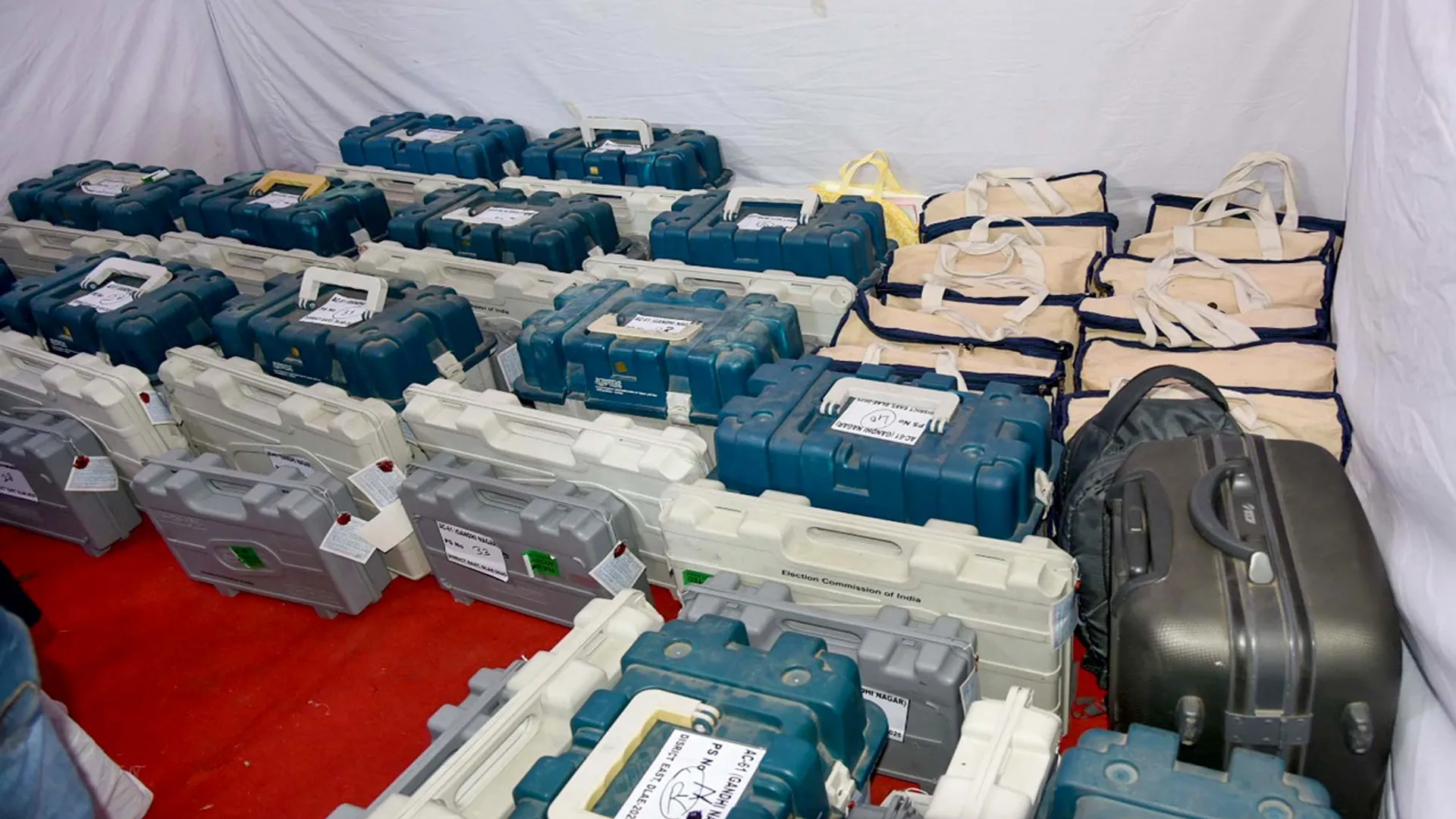EVM Delhi Election