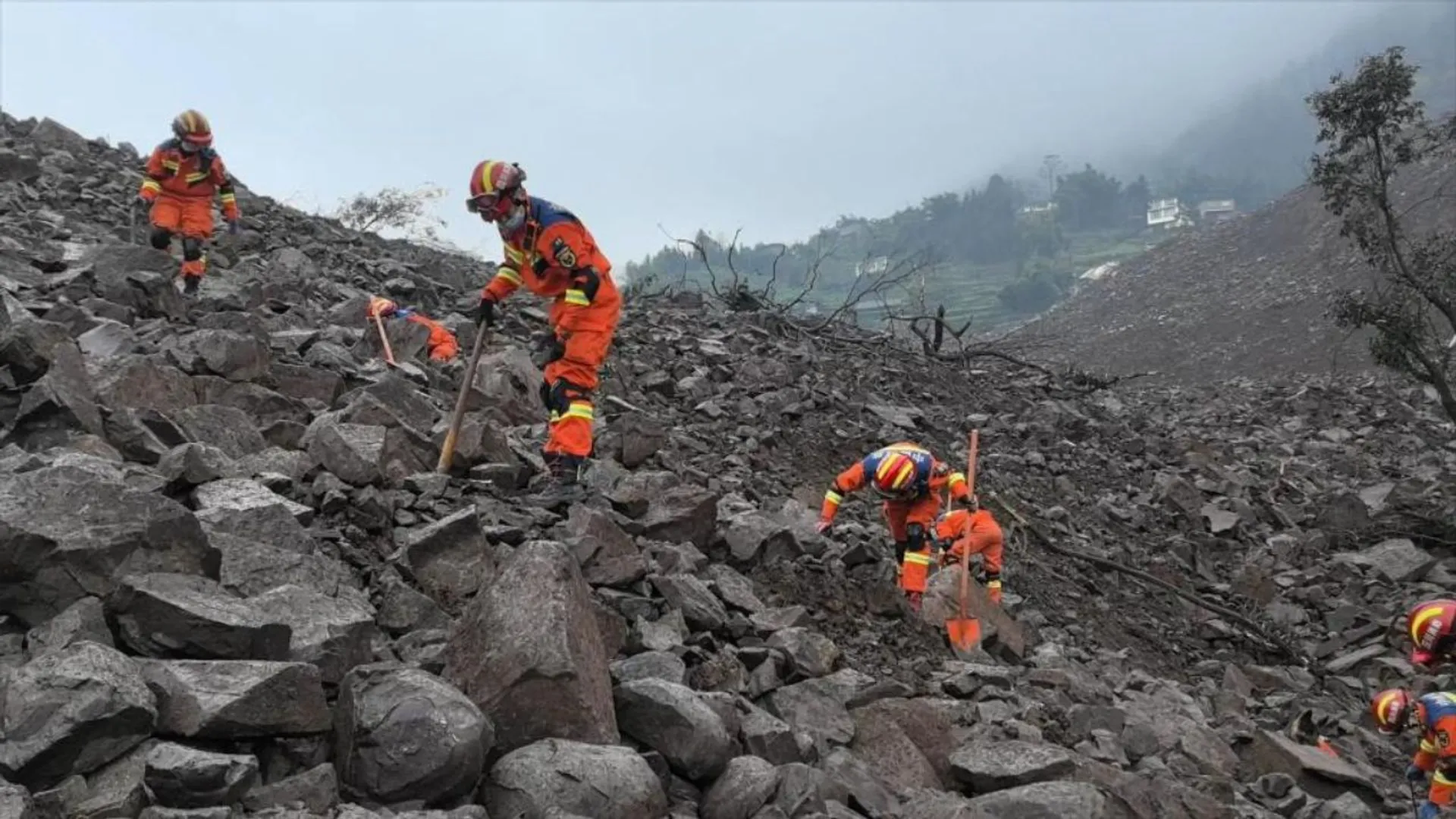 China's Sichuan Landslide