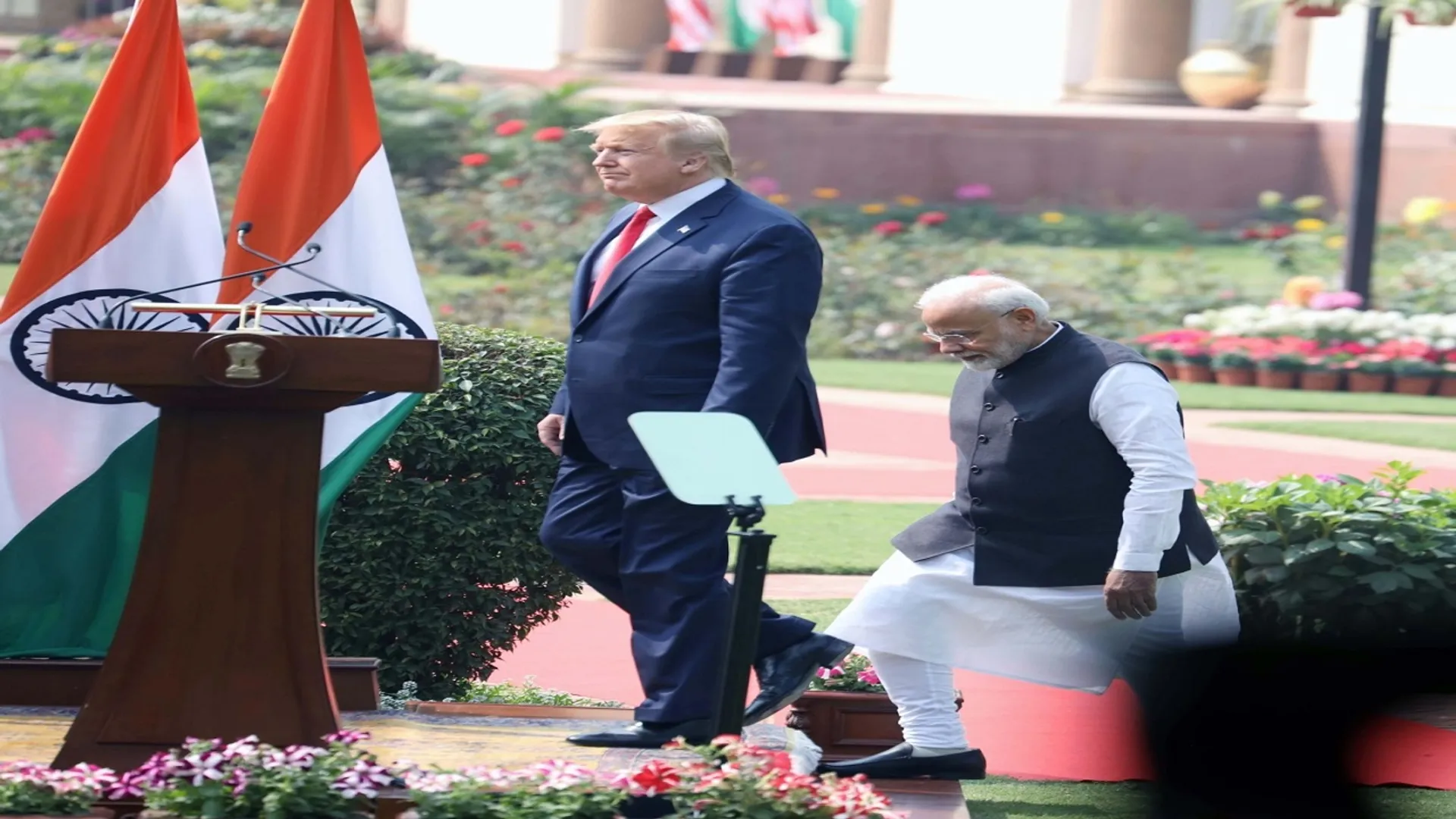 Donald Trump and Narendra Modi