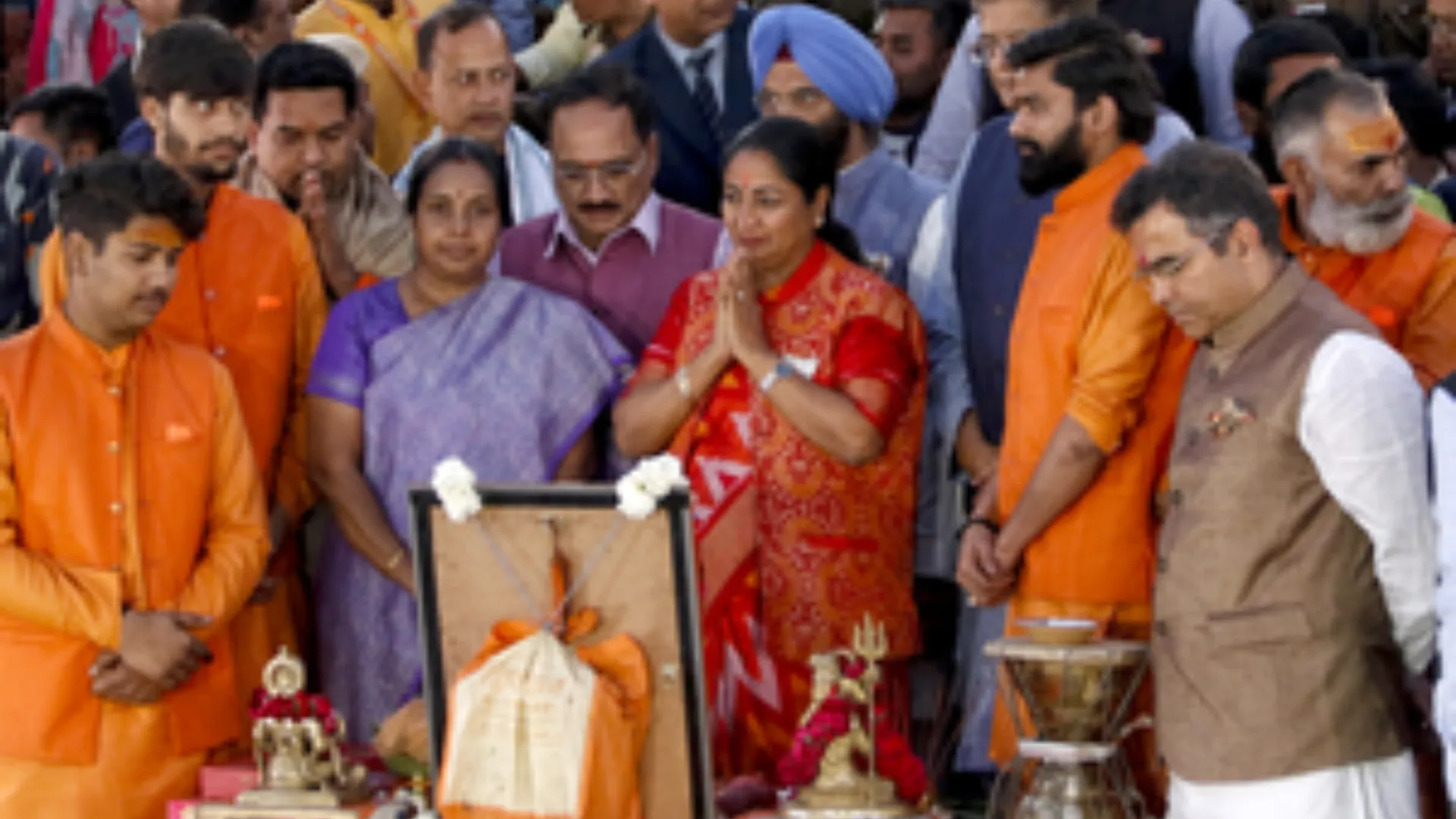 Rekha Gupta Cabinet , Yamuna Aarti