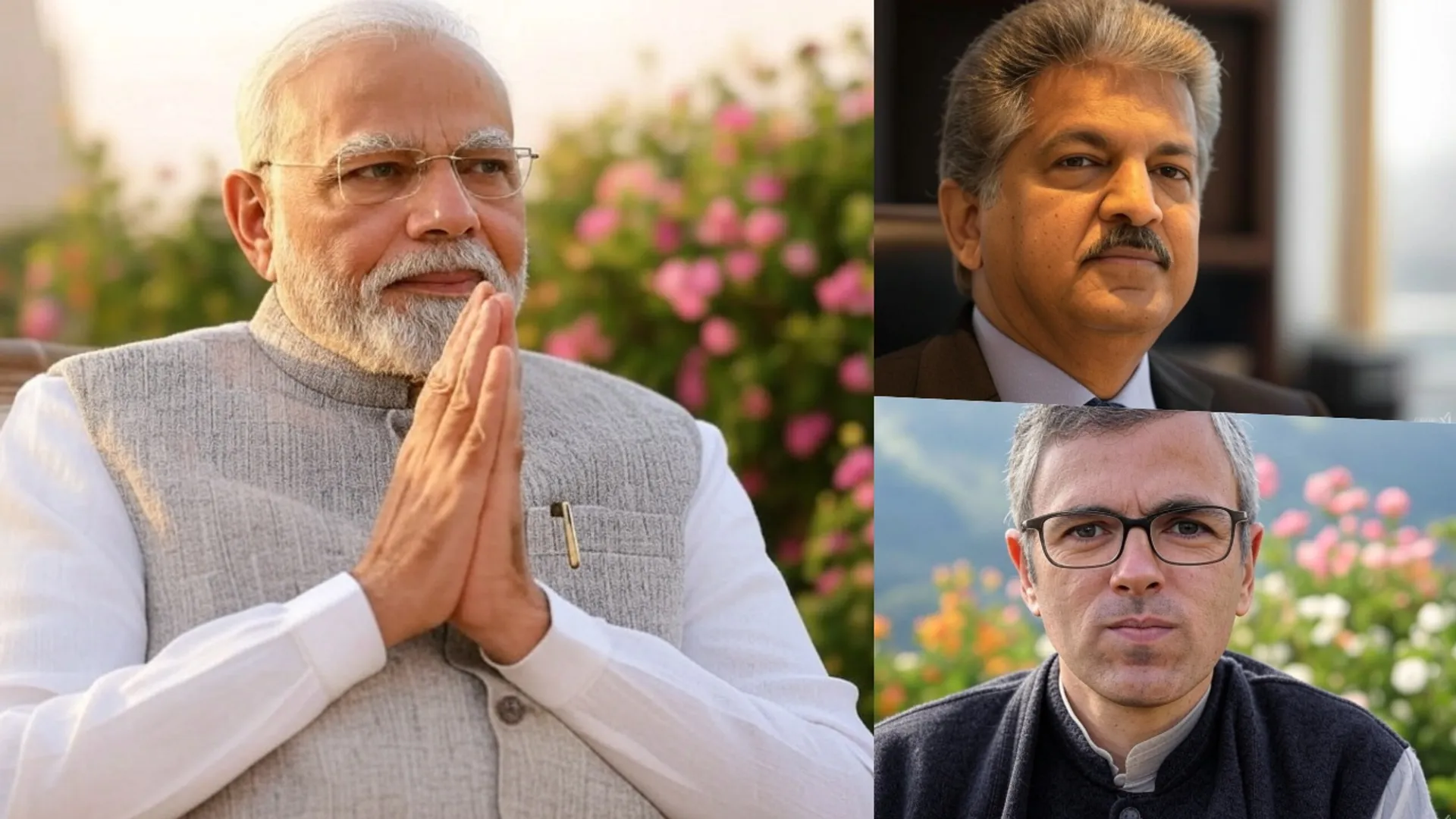 Fight against obesity, PM Modi, ,Omar Abdullah,Anand Mahindra,anti-obesity campaign
