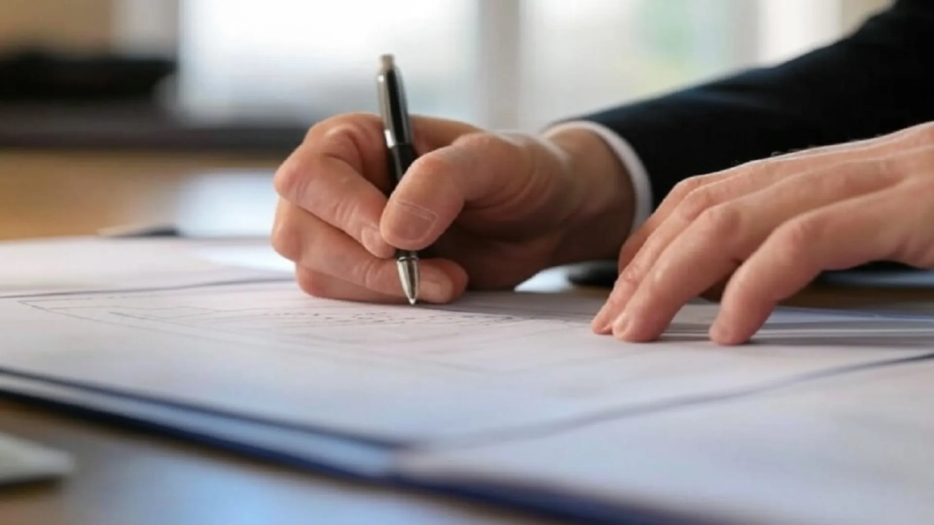 Signing Paper