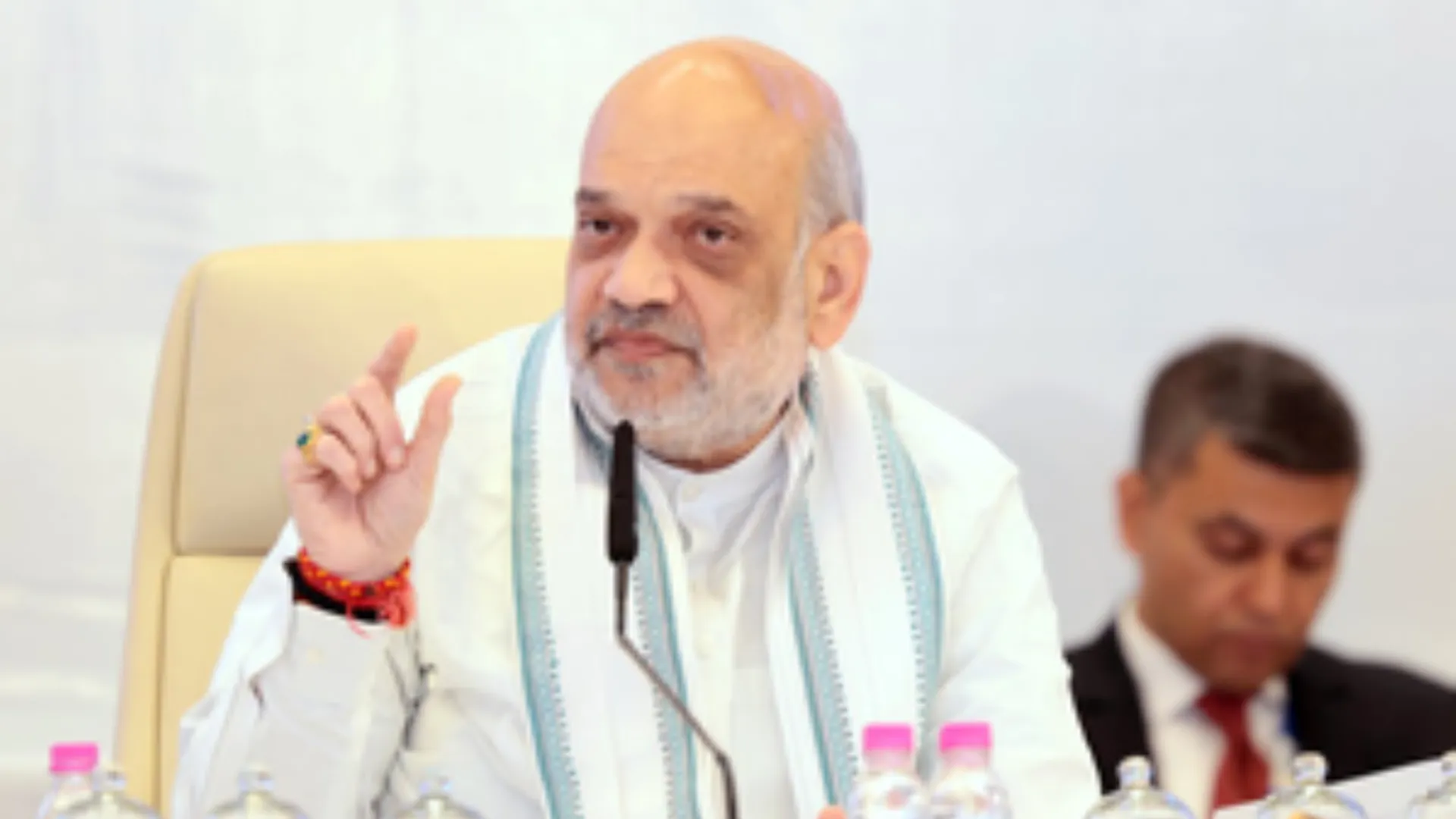 Amit Shah Home minister takes meeting on manipur 