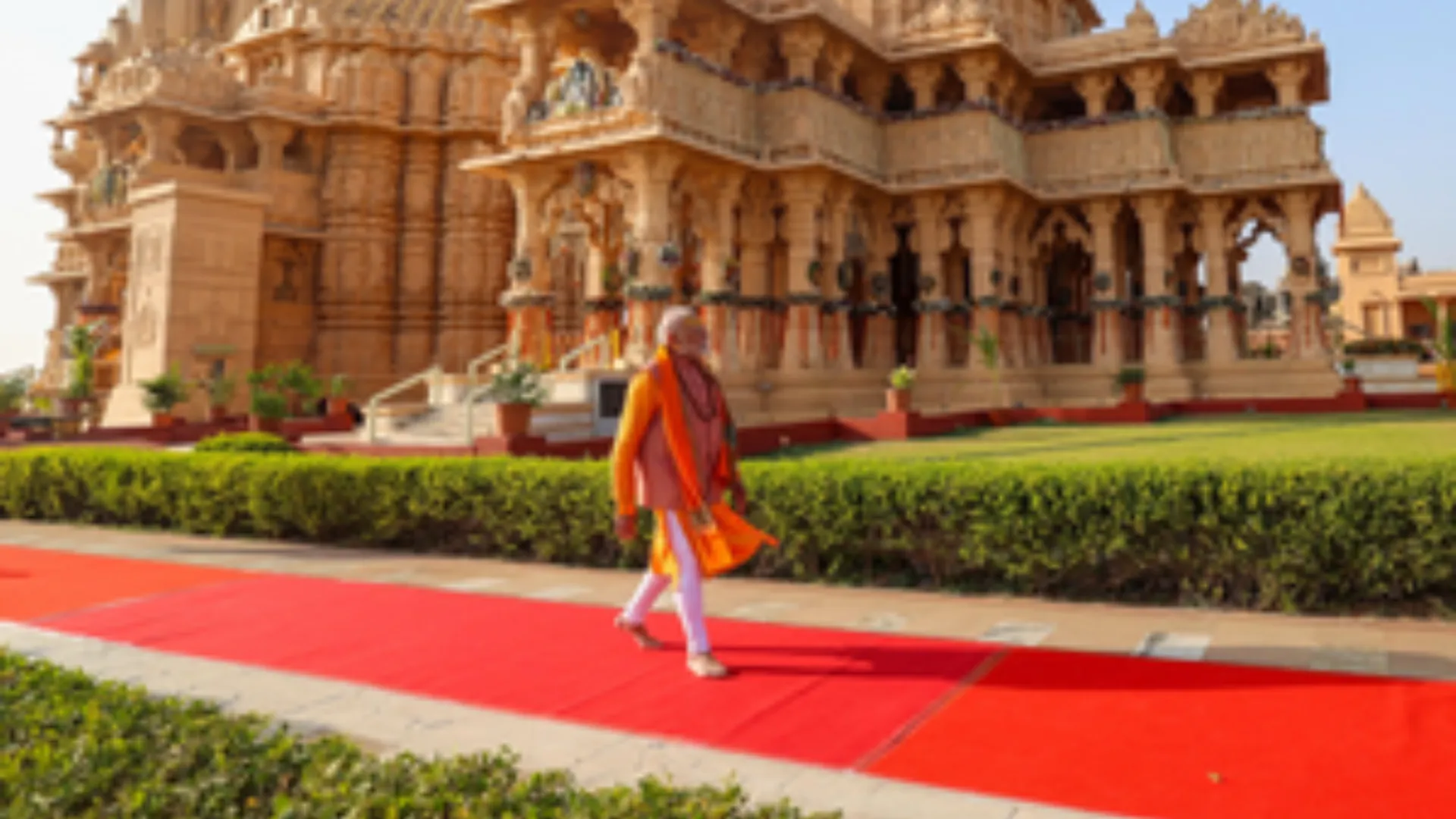 PM Modi Somnath Temple worship