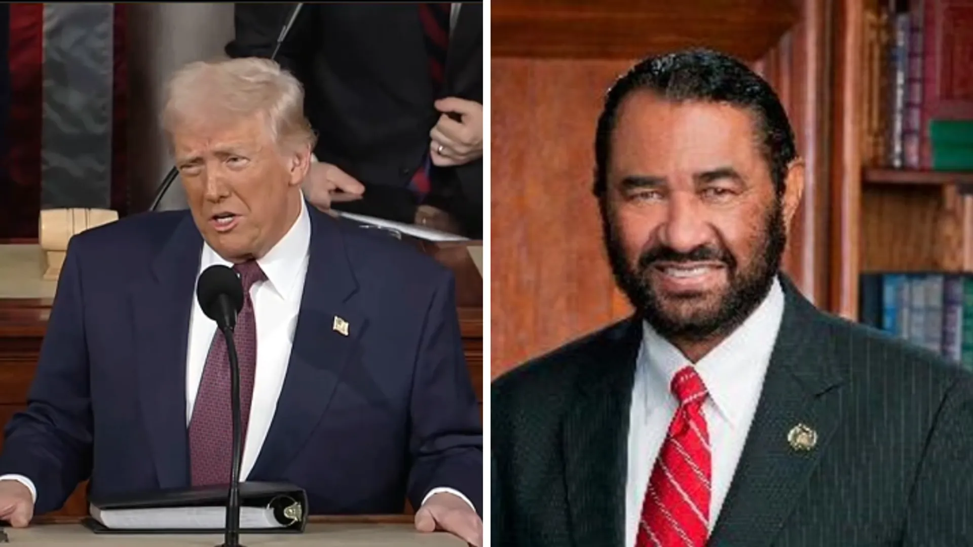 Donald Trump Addressing Congress 