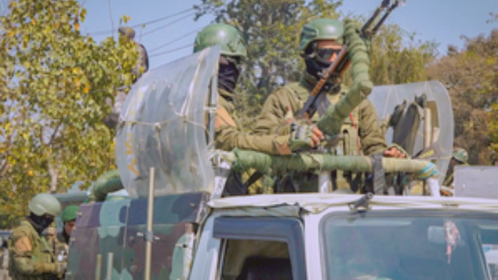 KUKI COMMUNITY CLASH WITH SECURITY FORCES