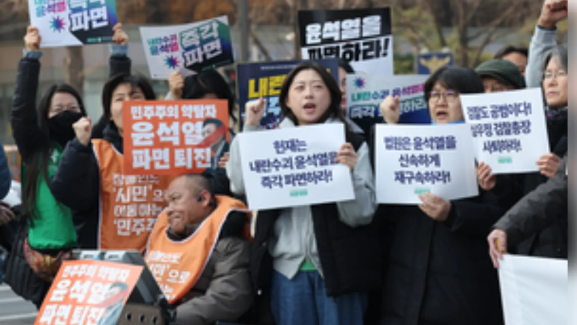 Seoul Rallies after release of president yppn suk yoel