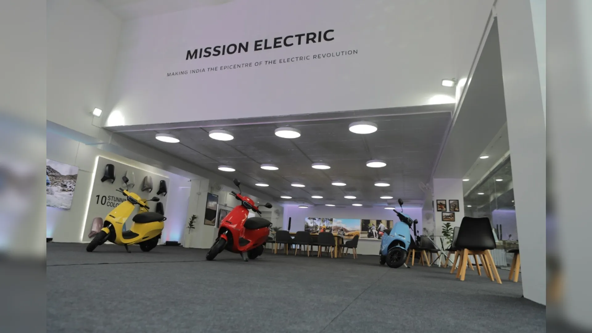 Ola share, Ola Electric, Ola raid, Ola bike showroom