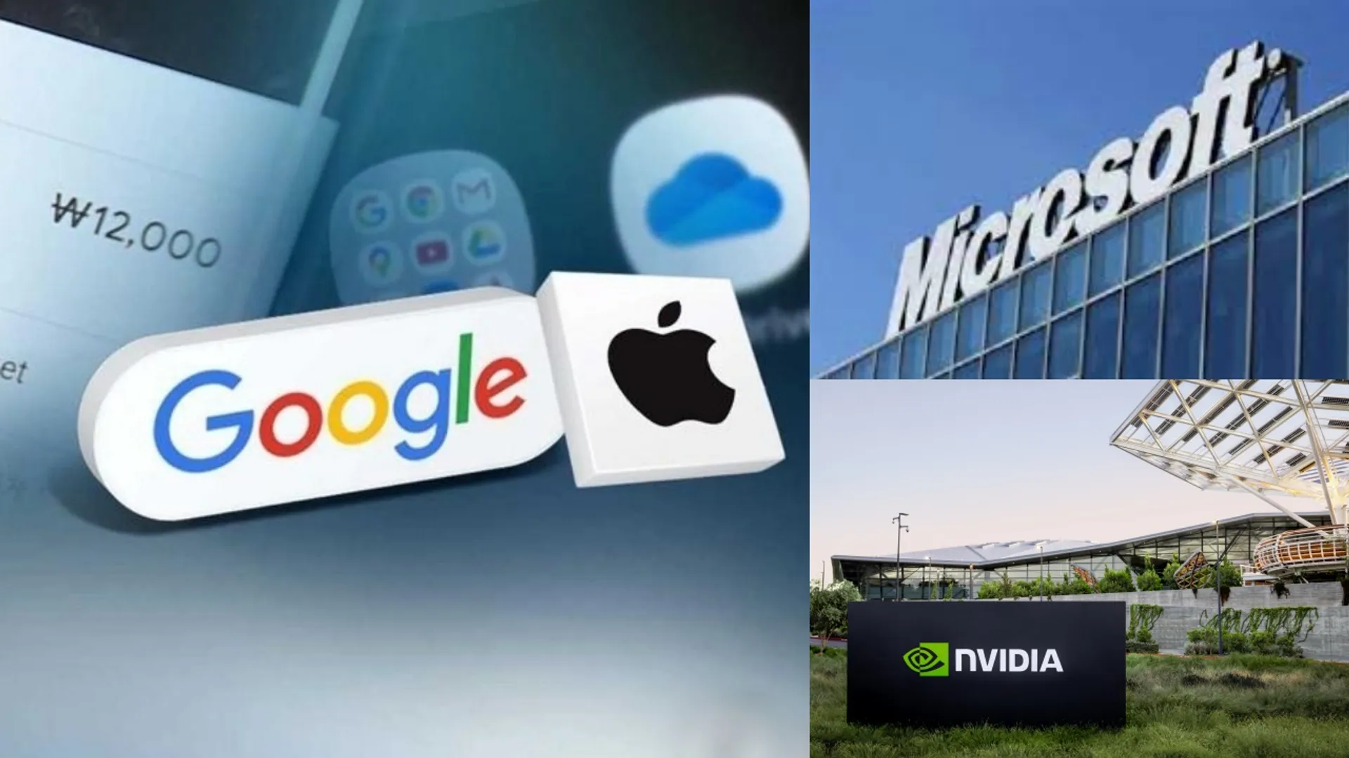 Manic Monday stock market crash, Microsoft Google Nvidia stock market, tech companies market value drop,  Apple stock loss, Apple market capitalization, Alphabet Amazon Meta stock loss