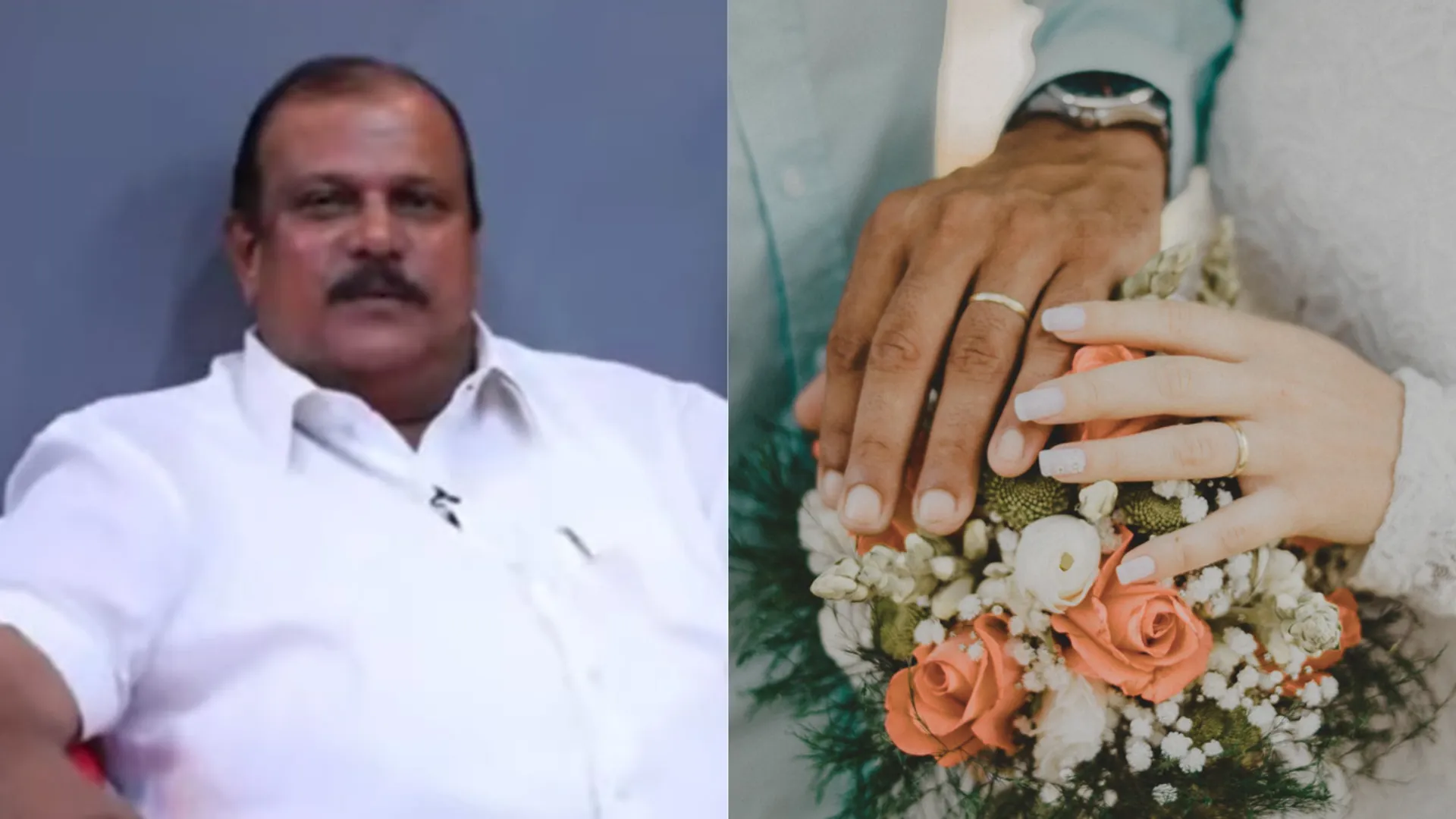 bjp leader pc goerge appeal christaian parents to marry daughters before 24