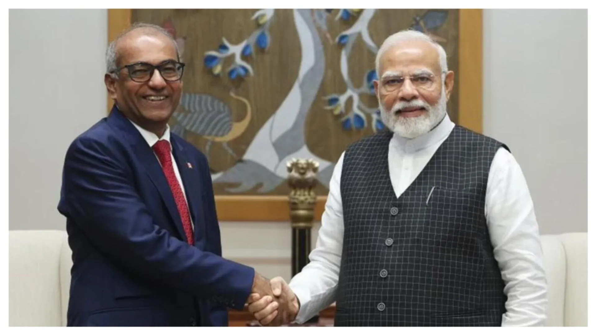 chandra arya with pm modi