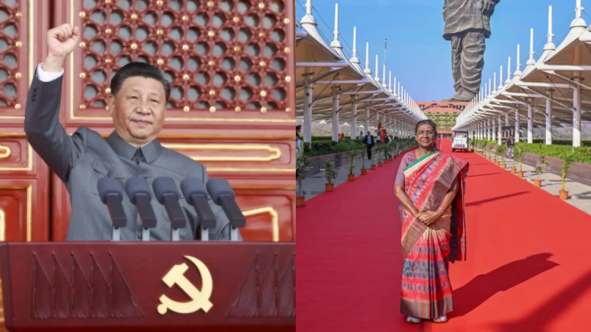 Xi Jinping Draupadi Murmu Congratulatory Meet