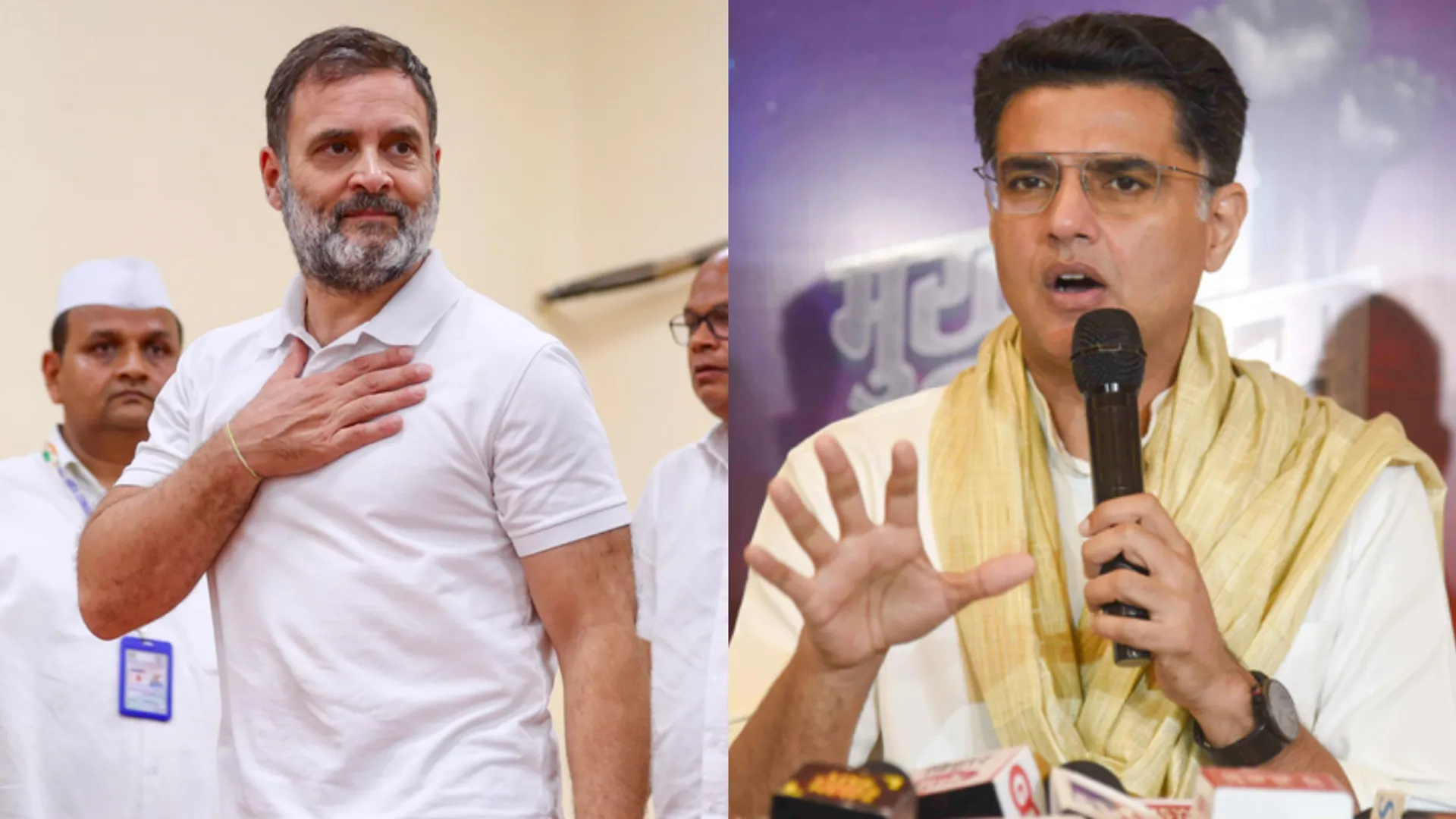 we want sachin pilot what did congress workers demand to rahul gandhi 