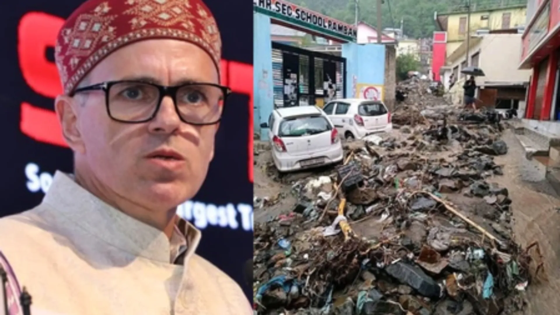 omar abdullah expressed grief over ramban cloudburst