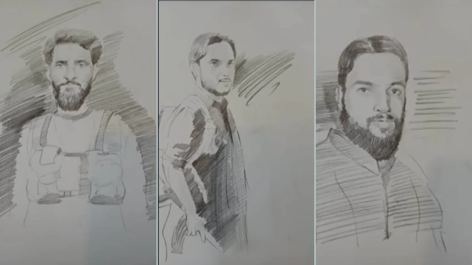 secruity agencies issued sketches of three suspected terrorists responsible for pahalgam terror attack