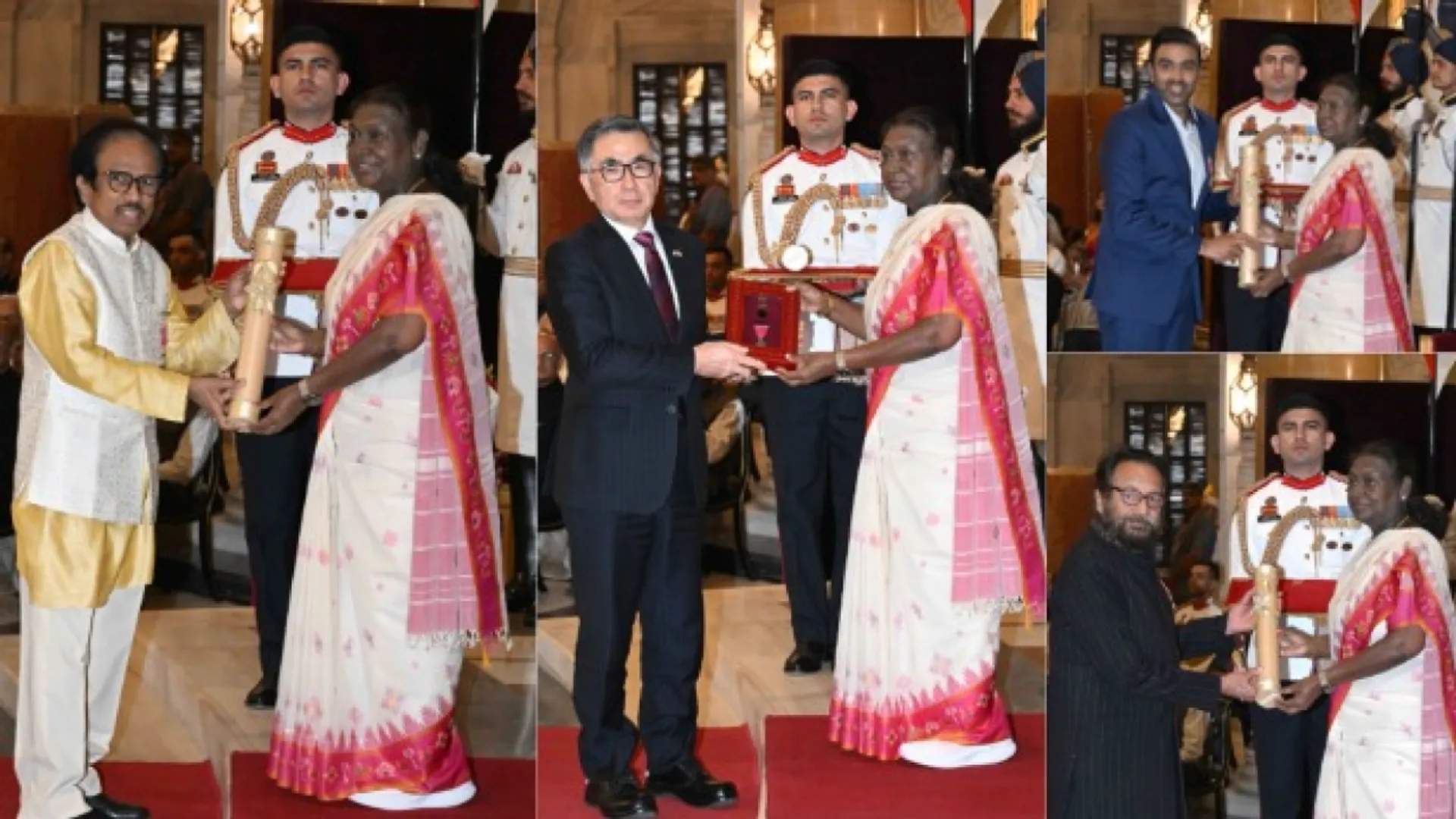 Padma Awards 2025, Padma Awards, President of India, President Draupadi Murmu, Padma Vibhushan, Padma Bhushan, Padma Shri, Delhi News,