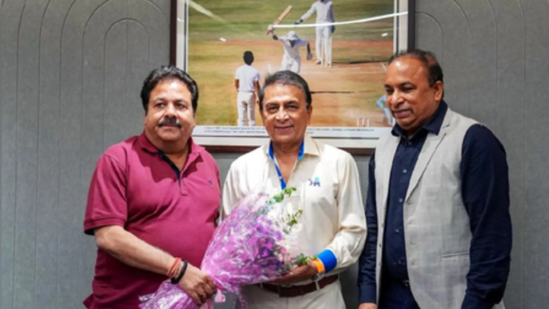sunil gavaskar inaugirated board room 10 thousand gavaskar in bci headquarter
