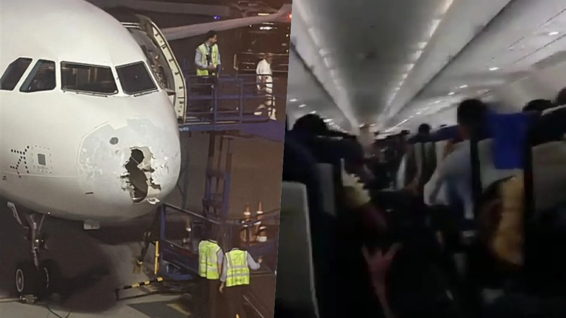 IndiGo flight, IndiGo flight hit by storm, delhi to Srinagar flight, delhi to Srinagar indigo flight, delhi storm, indigo flight storm hit, indigo flight news,